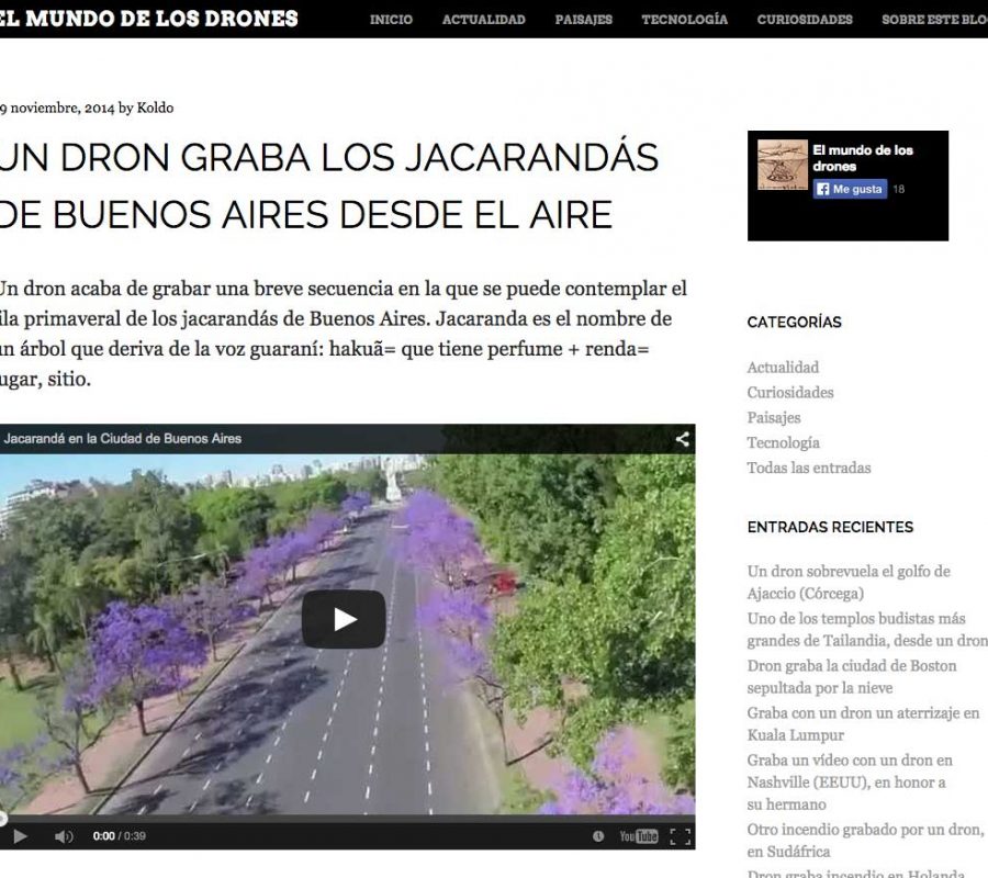 Video Jacarandas Buenos Aires